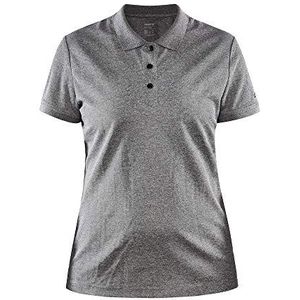 Craft CORE Unify Dames poloshirt Grijs XXL Grijs XXL, grijs.