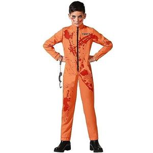 Atosa oranje gevangene kostuum kind kind 5 tot 6 jaar