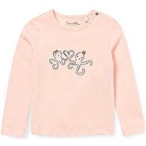 Sanetta Baby T-shirt voor meisjes, lichtroze