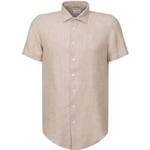 Seidensticker Shirt met korte mouwen en shaped fit T-shirt voor heren, Besch