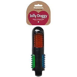 Rosewood Jolly Doggy Botten van rubber, knipperend, 13 cm