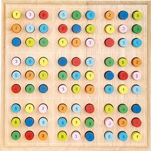 Sudoku 'Kleuren' (2489) - Houten puzzel voor kinderen (6+)