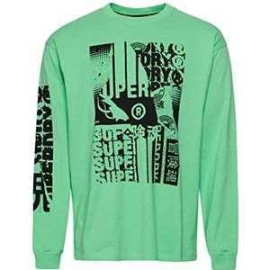 Superdry T-shirt à manches longues pour homme, Spring Bouquet, M