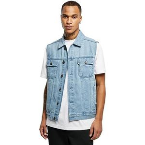 Urban Classics Denim jas heren, Lichte wassing