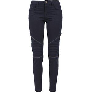 Urban Classics Skinny jeans - taille 26"" - stretch biker blauw