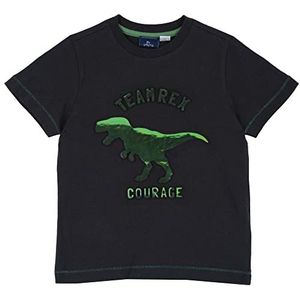 Chicco Garçon T-Shirt À Manches Courtes Design en Italie, Noir (1), 7A