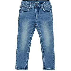 s.Oliver Pantalon en jean pour garçon, coupe droite, bleu, 128