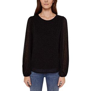 ESPRIT Damesblouse, 001/zwart