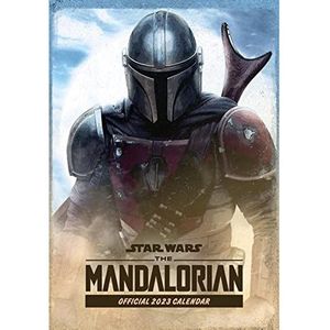Star Wars The Mandalorian Calendar kalender 2023, maandkalender, 30 cm x 42 cm, officieel product