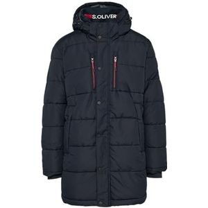 s.Oliver 2156338 Gewatteerde parka voor heren, met afneembare capuchon, 5978, XXL