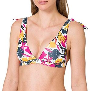 Skiny Skiny dames triangel uitneembare pads zomer breeze bikini dames, Zomerbloemen