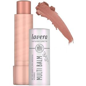 lavera Multi Balm Sundown Gold 03 - Intense Colour - Fresh Glow - Effortless Blending - for Eyes, Lips & Cheeks - Vegan - Natural Cosmetics - 4.9 g