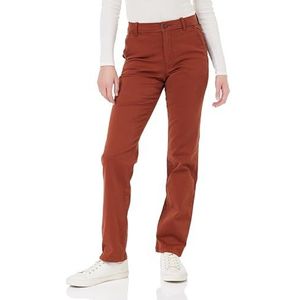 ESPRIT Chino stretch broek, katoenmix, 220/roestbruin.