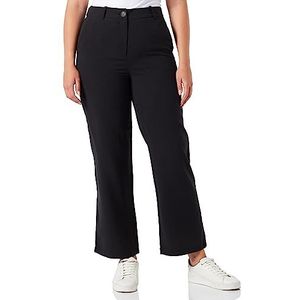 Vero Moda VMCARMEN HR Straight Pant Noos broek, zwart, XL/34 dames, zwart, XL, zwart.