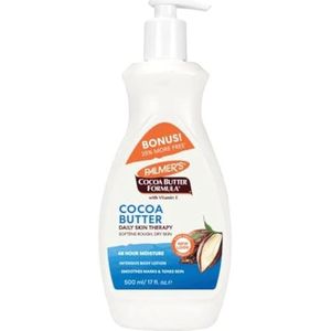 Palmers Hydraterende lotion pompfles met cacaoboter, 500 ml
