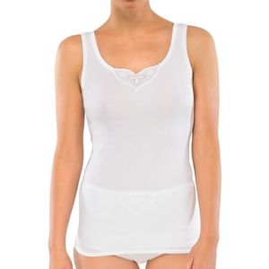 Schiesser - Thermische top voor dames - Trägertop (2 stuks), Wit (Weiss 100)