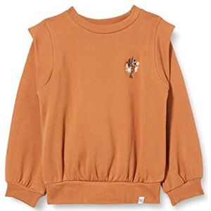 Noppies Girls sweater lange mouwen kinderen trui meisjes Pecan Brown - P963, 110, Pecan Brown - P963