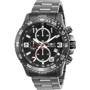 Invicta Specialty - Herenhorloge kwarts van roestvrij staal - 45 mm, zwart., Horloge