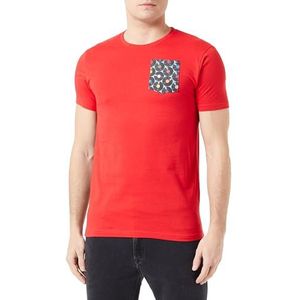 FRENCHCOOL 1988 T- Shirt Rouge Vinyle Homme, Noir, XL
