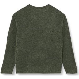 ONLY Onlcamilla trui met ronde hals L/S Noos Knt Sweater voor dames, Pine Grove/detail: mix