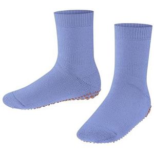 FALKE Catspads Paar uniseks slippers, met nubs-print op dikke, warme zool, platte teennaad, Blauw (Light Blue 6755)