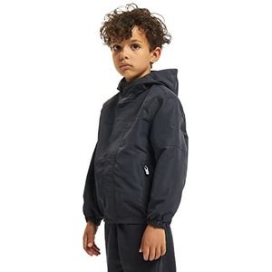 Brandit Kids windjack zomer jas met rits aan de voorkant verschillende kleuren (camouflage) maten 122 tot 176, Navy Blauw