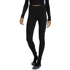 FALKE Wool-Tech Long Tights warmend anti zweet Merino Thermo Ondergoed Thermokleding Dames zwart - Maat S