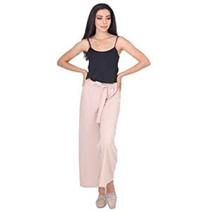 Bonateks Women's DEBLMCPNTS100019 Casual damesbroek, beige, 38 beige, 40, Beige