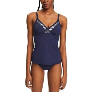 ESPRIT Bondi Beach Ssn N Pad.Tankini-top voor dames, Navy Blauw