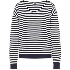 DreiMaster Pull en tricot pour femme 39526289, Bleu marine, XS-S