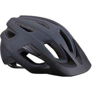 BBB Cycling Dune MIPS Fietshelm voor volwassenen, uniseks, voor dames en heren, Airflow-koelsysteem met afneembaar vizier, mountainbike en racefiets, BHE-22b M (53-58 cm), mat zwart 2.0