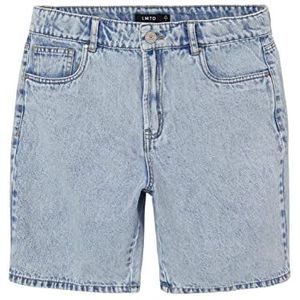 Name It Nlmtoneizza DNM Short pour garçon, Denim bleu clair/détail : délavé, 188