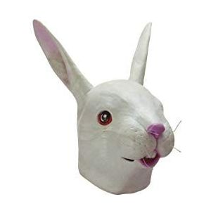 Carnival Toys - Ma1016 – masker voor volwassenen, konijnen, latex