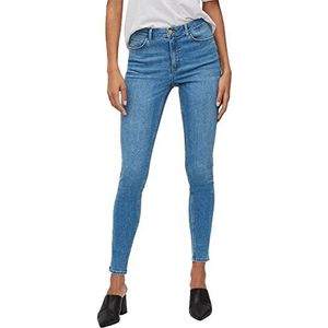 VILA Skinny Jeans VISARAH Blauw