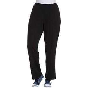 Ulla Popken Joggingbroek joggingbroek dames, zwart.