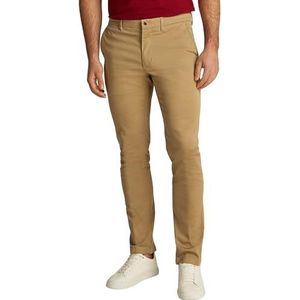 Tommy Hilfiger Chino Bleecker bedrukte structuur Mw0mw35638 chinobroek voor heren, Classic Kaki