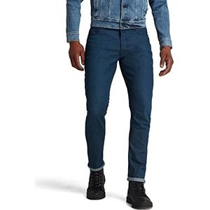 G-STAR RAW A-STAQ Straight Fit Jeans voor heren, blauw (3D Raw Denim C829-1241)