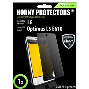 HORNY PROTECTORS Privacy displaybeschermfolie voor LG Optimus L5 E610