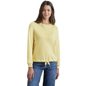 Street One Sweat pour femme avec cordon de serrage, Mellow Yellow, 40