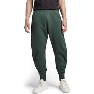 G-STAR RAW Garment Dyed Oversized Sweatshirt Pant Trainingsbroek voor heren, Donkergroen (Laub Gd D22323-d249-d549)