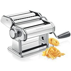 Tescoma 428694 Zelfgemaakte pastamachine voor dekbedden, fettuccine, noedels en lasagne, GrandCHEF-lijn, roestvrij staal