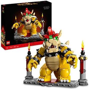 LEGO Super Mario De machtige Bowser, Bouwbaar 3D Model, Verzamelitem & Cadeau Idee - 71411