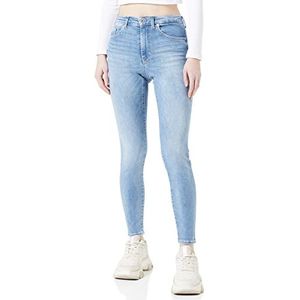 VERO MODA Pantalon pour femme, Bleu jeans clair, S / 30L