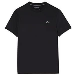 Lacoste Th5207 T-shirt & Turtle Neck T-shirt voor heren, zwart.