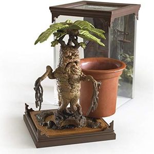 The Noble Collection Magical Creatures Mandrake – Hand Painted Magical Creature #17 – Officieel gelicentieerd Harry Potter Toys – hoge kwaliteit verzamelbare poppenfiguren – voor kinderen en