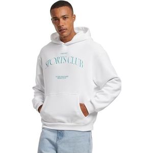 Mister Tee Mt3410-another Sports Club Fluffy Hoody trainingspak voor heren (1 stuk), Wit, XL