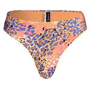 Trendyol Trendyol Dames normaal bikinibroekje met normale taille, trainingspak voor dames (1 stuk), roze - veelkleurig