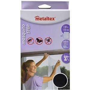 Metaltex 297700 klamboe venster 130 x 150 cm wit