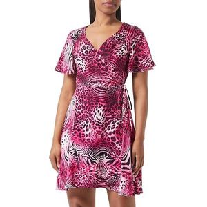 paino Mini robe pour femme avec imprimé animal, Mini robe avec imprimé animal, XS