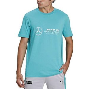 PUMA Mapm Logo Tee T-shirt voor heren, Blauw